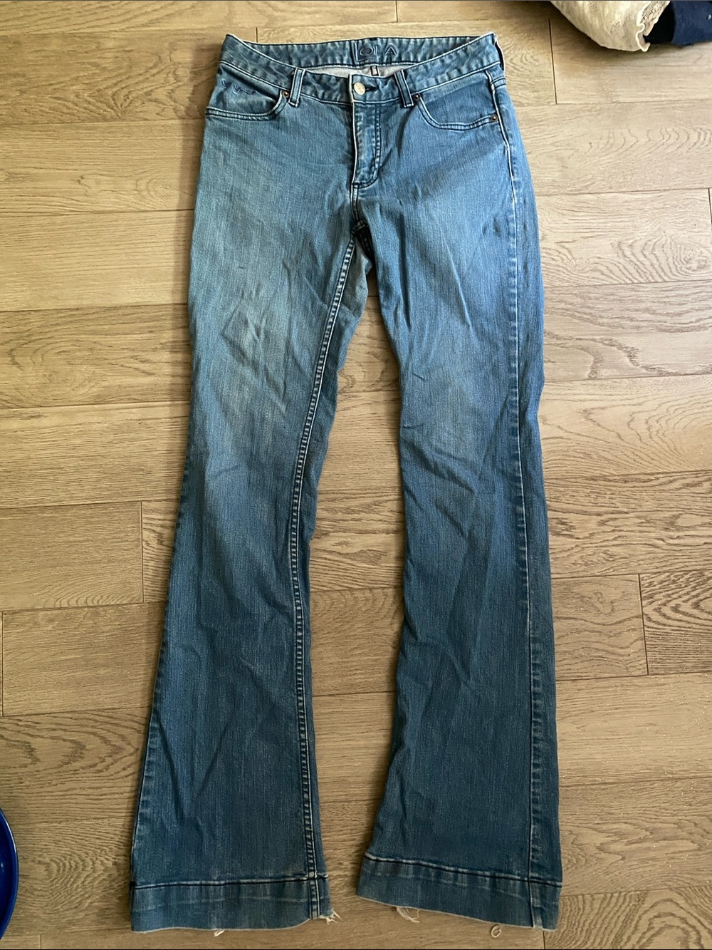 Kimes Ranch Blue Flare Jeans - Picture 2 of 6